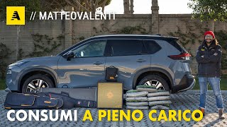 Quanto consuma (DAVVERO) un'IBRIDA a pieno carico? Nissan X-TRAIL E-POWER stress test