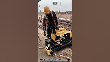 Cutting rebar precisely on-site using Work Tool Rebar Cutting Machine #tool #worktool