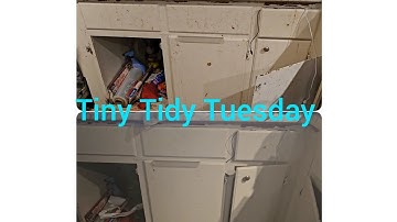 Tiny Tidy Tuesday!! Finally fixed the oven 🤣🤣#postpartum