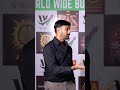 Dr. DineshKumarGunasekaran at WWBC 2025|Gateway to Global Markets Inspiring Words for Entrepreneurs