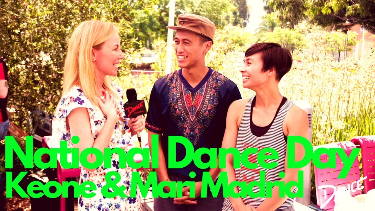 National Dance Day 2017 Dance Network with Keone and Mari Madrid YouTube