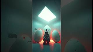 Easter Eggs #easter #ai #aiart #aigenerated #aivideo #aivisuals #cyberpunk #easteregg