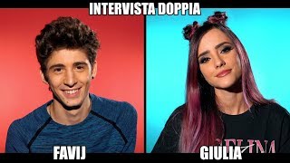 FAVIJ & GIULIA PENNA  INTERVISTA DOPPIA