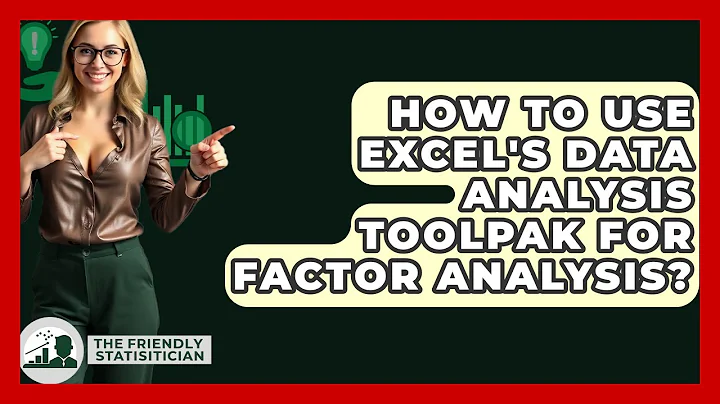 How To Use Excel's Data Analysis Toolpak For Factor Analysis? - The Friendly Statistician