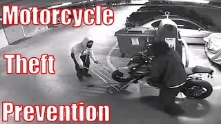 Motorcycle Theft Prevention: Statistics, methods, antitheft systems, and mitigation tactics