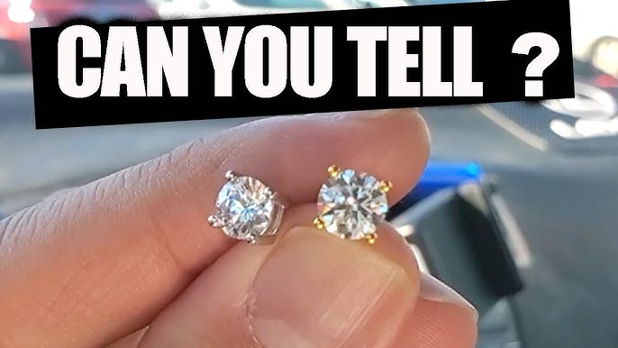 CZ vs Moissanite vs Diamond - Testing With Diamond Tester 