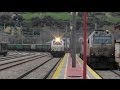 Trenes en Toral de los Vados y Cosmos 2-04-2014