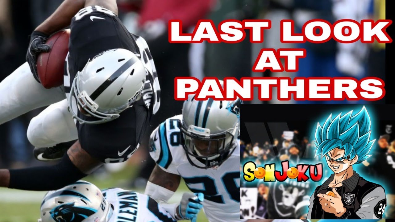LAS VEGAS RAIDERS!!! FINAL LOOK BEFORE THE PANTHERS GAME!!! LIVE SHOW!!! - YouTube