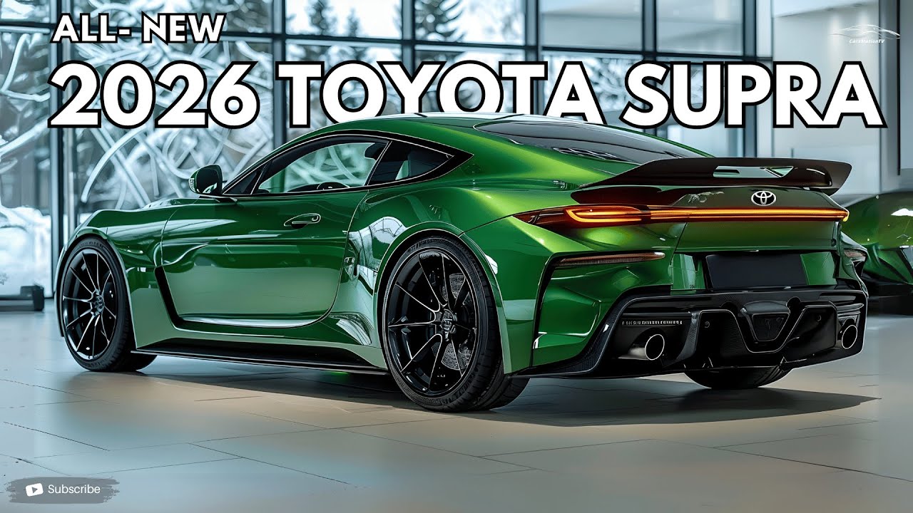 新型2026トヨタスープラ発表 - トヨタの傑作の進化！ - YouTube