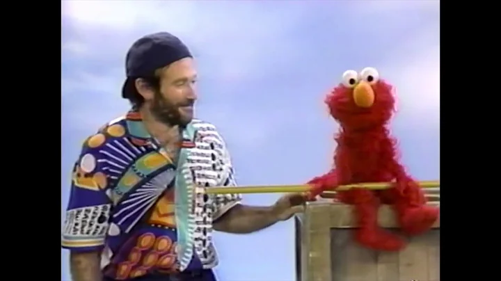 Elmo and Robin Williams (blooper reel)