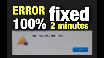 Untrusted cert title 2023 #hellotech #macbook
