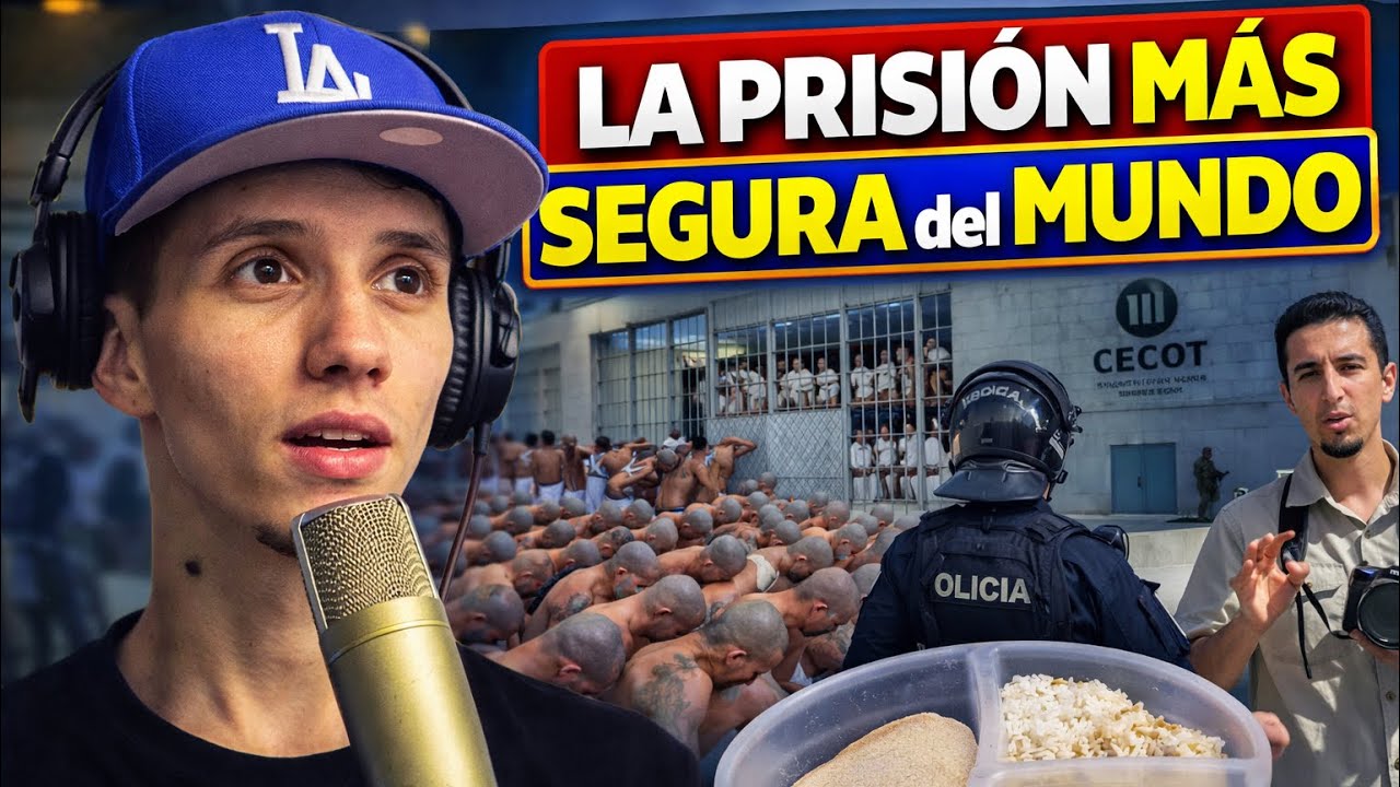 Reaccionando a la Prisión MÁS PELIGROSA del Mundo (¿Es Real?) #ruhiçenet #elsalvador #CECOT #Tairy 