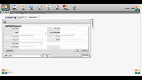 WEB HELP DESK CREATING A TICKET