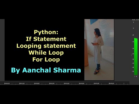 If Statement ! Looping statement !For Loop ! While Loop ! Python ...