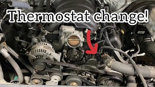 2014-18 Chevy Silverado thermostat change! ￼