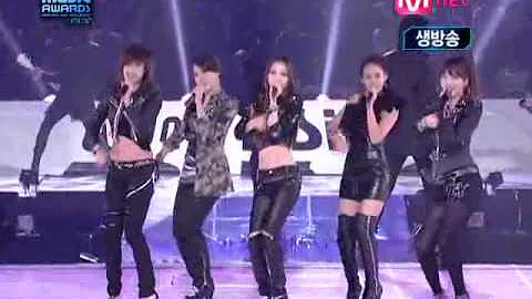 BEG + Kara medley @MAMA 2009
