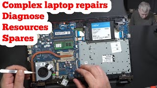 HP 250 G5 motherboard repair  How to carry on complex repairs, diagnose, resources, spares.