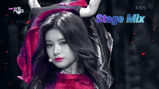 에버글로우(EVERGLOW) - 라디다(LA DI DA) 교차편집(Stage Mix)