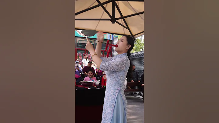 她可是個小魔女哦！看完她的表演您你會自動變成笑臉,掌聲會把快樂盈滿心田#吳橋雜技大世界 #周末去哪玩 #非物質文化遺產 #高手在民間 - 天天要聞