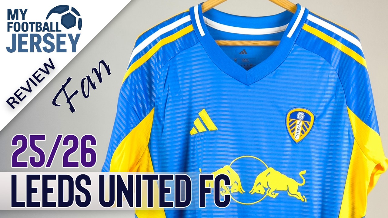 Leeds United FC Away Jersey 25/26 (adjersey) Fan Version Review