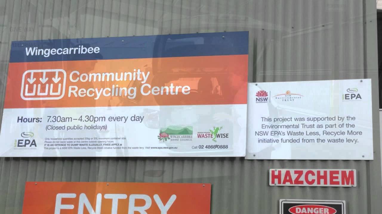 New Wingecarribee Community Recycling Centre opens for free household problem waste drop-off