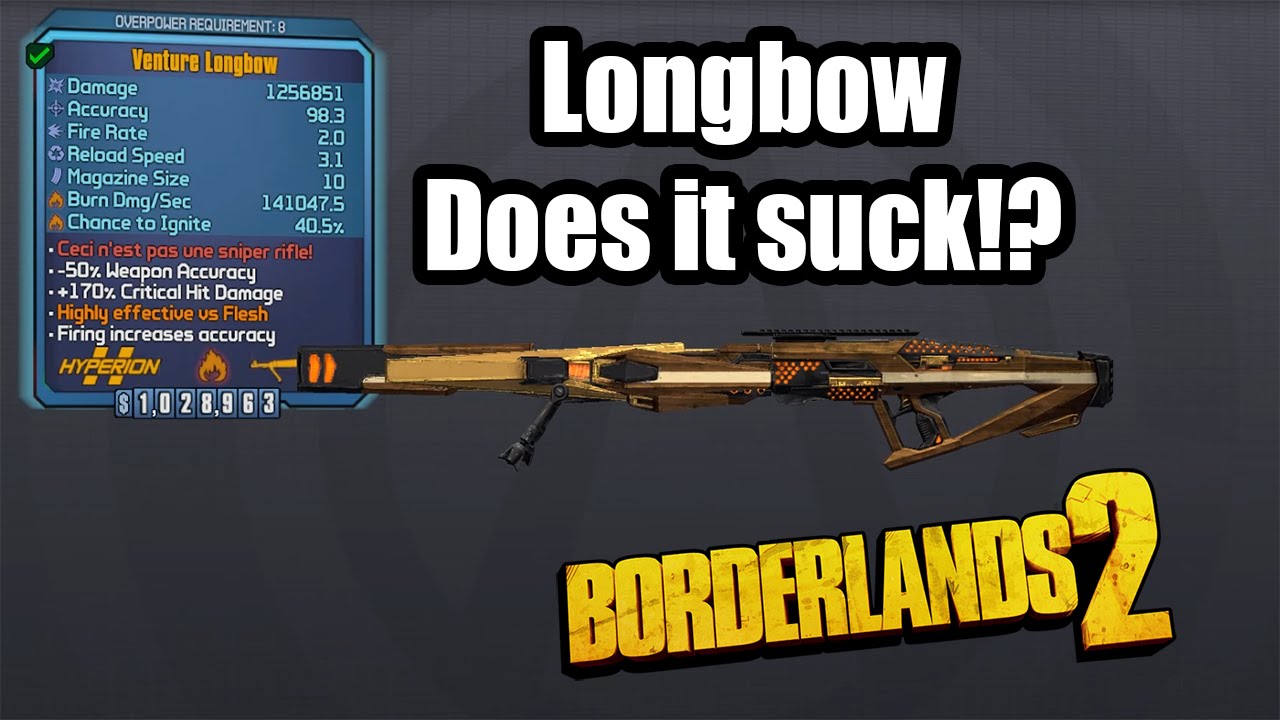 Borderlands 2 longbow