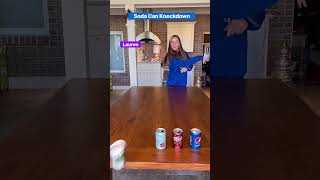 Soda Can Knockdown!! #familygamenight #familyfun screenshot 2