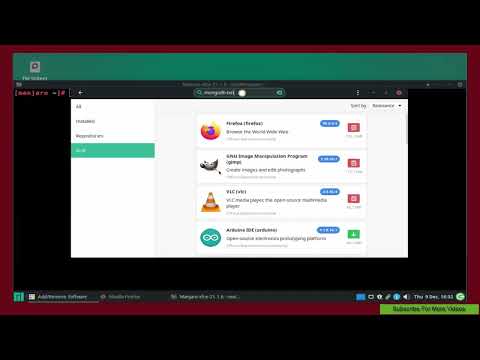 Manjaro / Arch - installing MongoDB On Manjaro 21.2.0 Linux