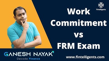 Work Commitment vs FRM Exam | FRM Exam-related Queries | English