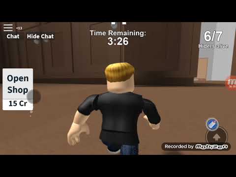 ჩემი პირველი ვიდეო roblox hide \u0026 seek