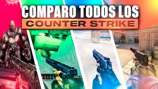 Probé TODOS los COUNTER STRIKE que han existido y me SORPRENDÍ...