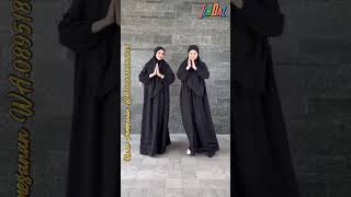 #shorts  Model Gamis Syar'i set hijab #khimar #sethijab screenshot 3