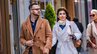 Couples Street Style. Cinematic   4K