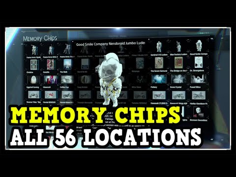 Death Stranding All Memory Chips Locations Collectibles Guide