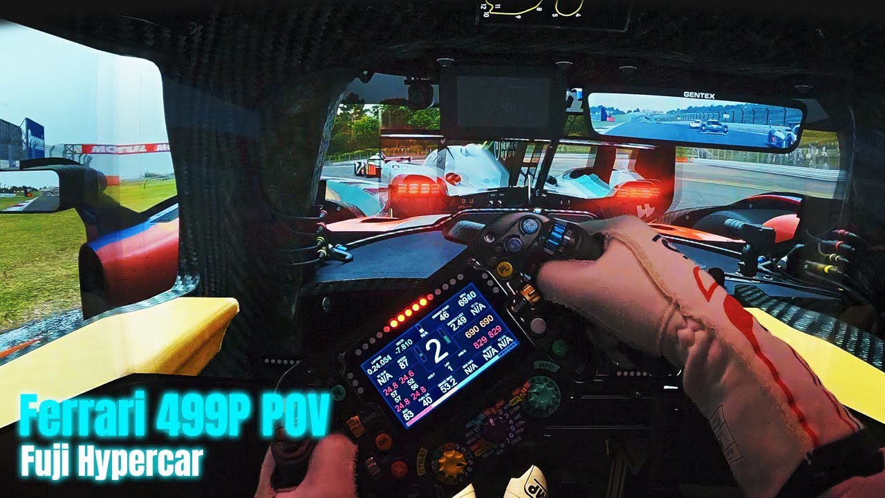 Ferrari 499P POV | Fuji Speedway Hypercar - YouTube