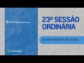 23ª SESSÃO ORDINÁRIA 2026
