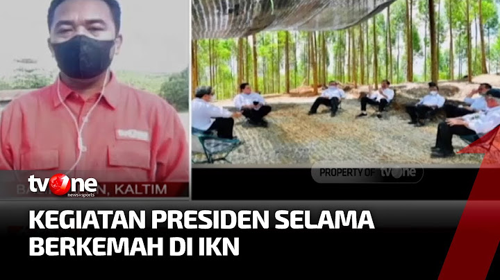 Rombongan Presiden Jokowi Sudah Bertolak ke Jakarta dari Titik Nol IKN | AKIP tvOne