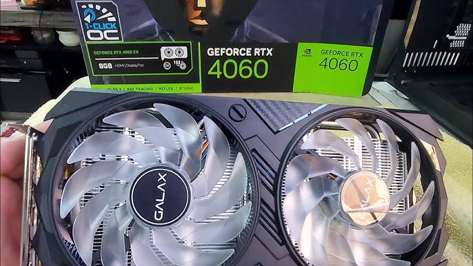 Placa de Vídeo RTX 4060 TI EX 1-Click OC