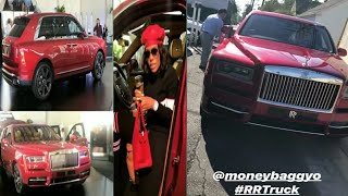 YO GOTTI LATE GETTING ROLLS ROYCE TRUCK GUCCI WIFE HAD HER'S FIRST