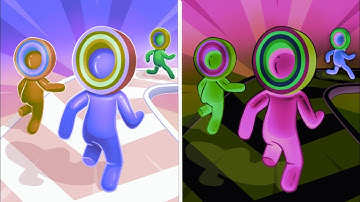 Layer Man Run Reverse ◀️ gameplay Colour Run walkthrough , iOS Android New Update ( part : 704 )