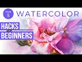 Best watercolor tips every beginner must know  watercolor technique  watercolor washes tutorial