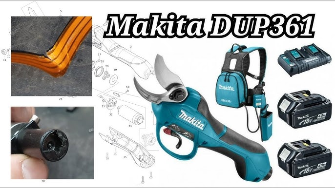 Makita Dup362Pt2 Forbici Per Potatura 18Vx2