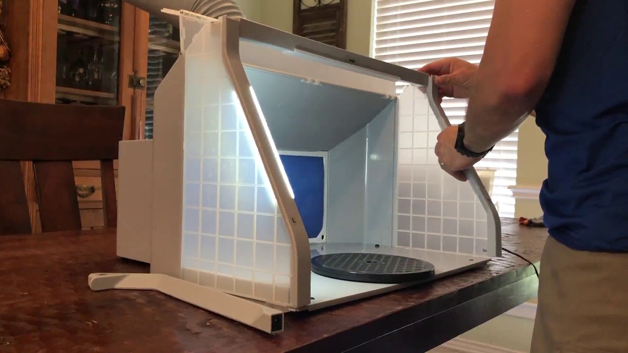 DIY Airbrush Spray Booth Build 