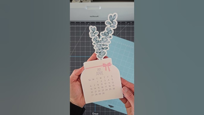 how-to-make-your-own-desk-calendar-for-2025-with-cricut-youtube