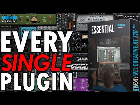 Plugin Alliance ESSENTIAL Bundle 40+ plugins $10/mo - EVERYTHING YOU WANT TO KNOW