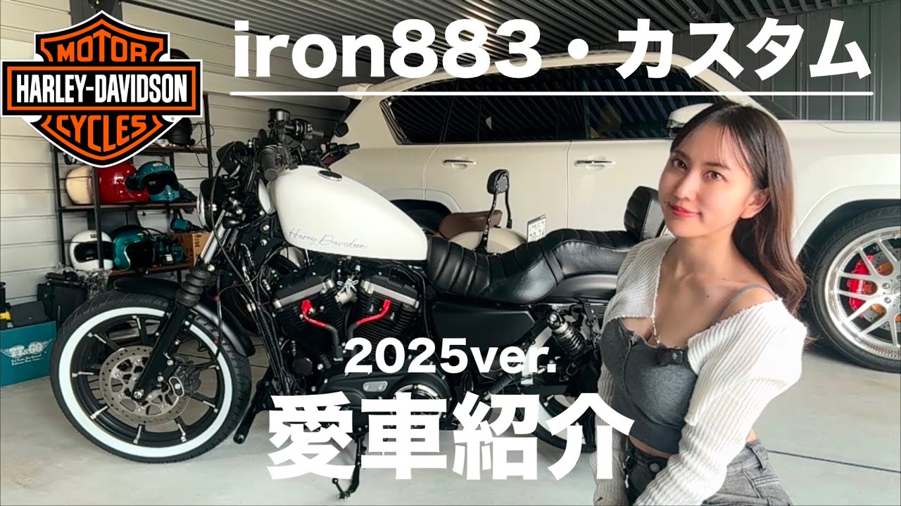 えーりーさん専用⭐︎Harley Davidson ⭐︎ iron883 custom introduction 2025 - YouTube