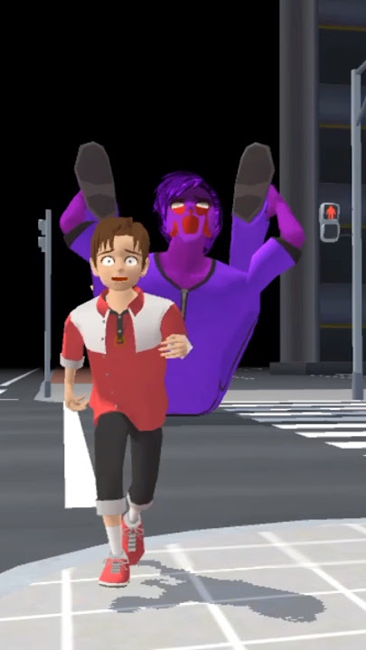 Budak lelaki terus lari bila hantu dekat dengannya #sakuraschoolsimulator #malaysia #seram
