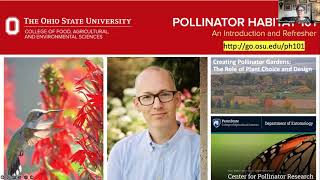 Creating Pollinator Gardens: the Role of Plant Choice and Design with PSU's Harland Patch