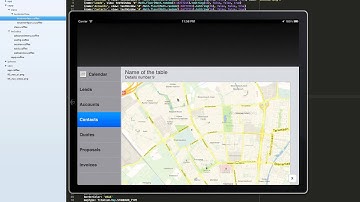 Titanium Advanced Menu Like SAP Field Sales Demo