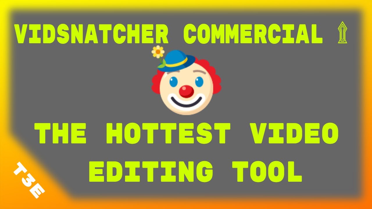 vidsnatcher commercial ۩ The HOTTEST Video Editing Tool on The Market